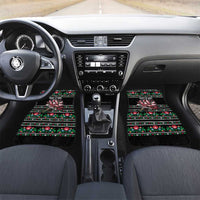 Pink Pierogi Flowers Over Dumplings Car Mats