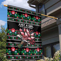 Pink Pierogi Flowers Over Dumplings Garden Flag