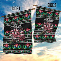 Pink Pierogi Flowers Over Dumplings Garden Flag