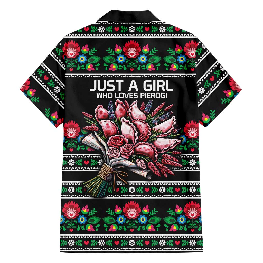 Pink Pierogi Flowers Over Dumplings Hawaiian Shirt