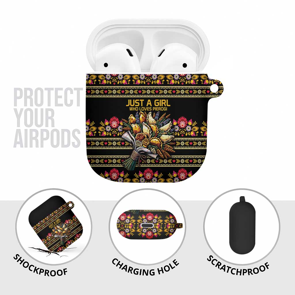Gold Pierogi Flowers Over Dumplings AirPods Case