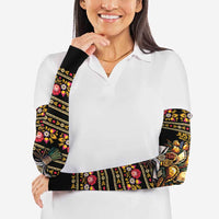Gold Pierogi Flowers Over Dumplings Arm Sleeves