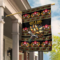 Gold Pierogi Flowers Over Dumplings Garden Flag
