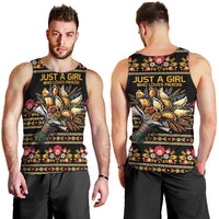 Gold Pierogi Flowers Over Dumplings Men Tank Top