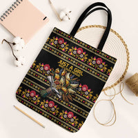 Gold Pierogi Flowers Over Dumplings Tote Bag