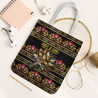 Gold Pierogi Flowers Over Dumplings Tote Bag