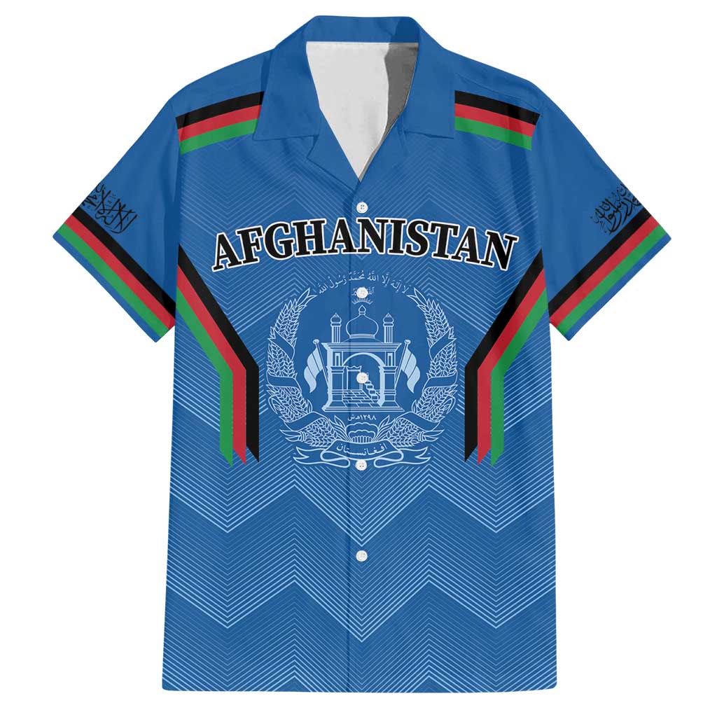 Custom Afghanistan Cricket Family Matching Long Sleeve Bodycon Dress and Hawaiian Shirt Afghan Coat Of Arm with Special Flag LT9 - Wonder Print Shop