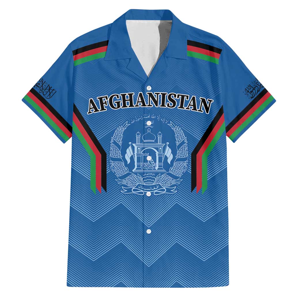 Custom Afghanistan Cricket Family Matching Mermaid Dress and Hawaiian Shirt Afghan Coat Of Arm with Special Flag LT9 - Wonder Print Shop