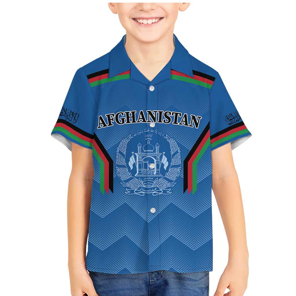 Custom Afghanistan Cricket Family Matching Mermaid Dress and Hawaiian Shirt Afghan Coat Of Arm with Special Flag LT9 - Wonder Print Shop