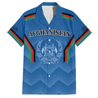 Custom Afghanistan Cricket Family Matching Off Shoulder Short Dress and Hawaiian Shirt Afghan Coat Of Arm with Special Flag LT9 - Wonder Print Shop