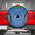Custom Afghanistan Cricket Spare Tire Cover Afghan Coat Of Arm with Special Flag - Wonder Print Shop