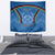 Custom Afghanistan Cricket Tapestry Afghan Coat Of Arm with Special Flag - Wonder Print Shop