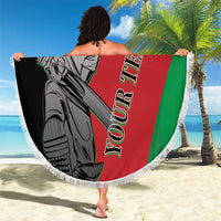 Custom Afghanistan Cricket Beach Blanket Sporty Version LT9 - Wonder Print Shop
