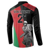 Custom Afghanistan Cricket Button Sweatshirt Sporty Version LT9 - Wonder Print Shop