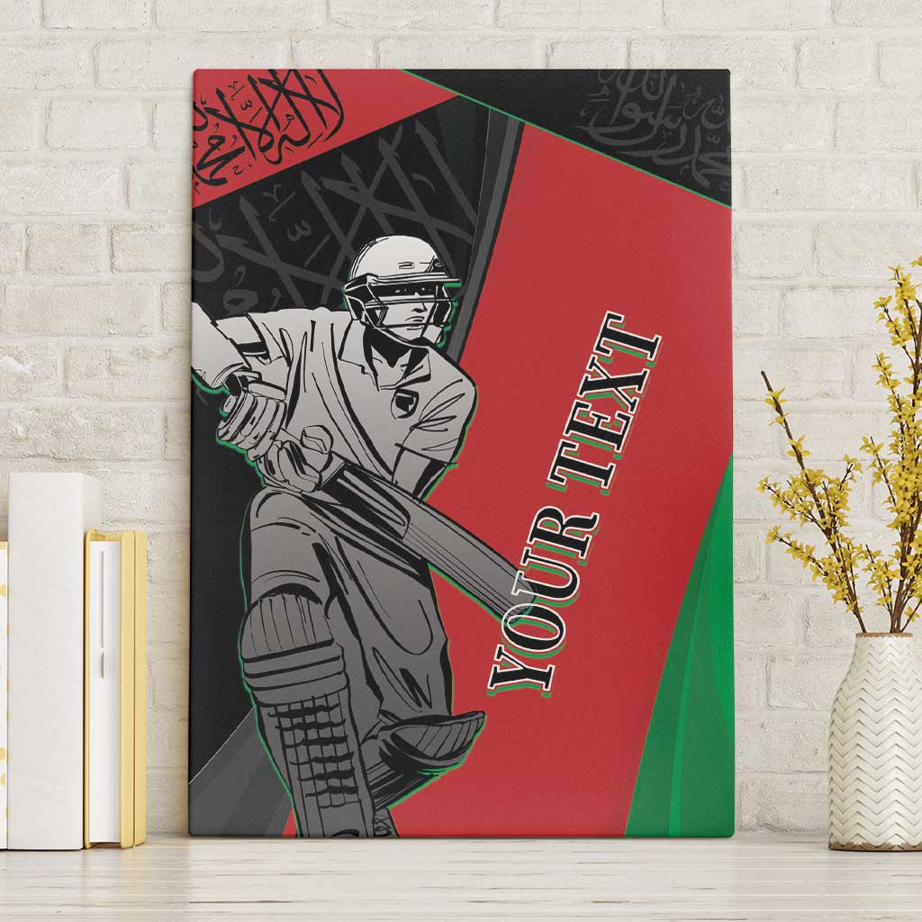 Custom Afghanistan Cricket Canvas Wall Art Sporty Version LT9 - Wonder Print Shop