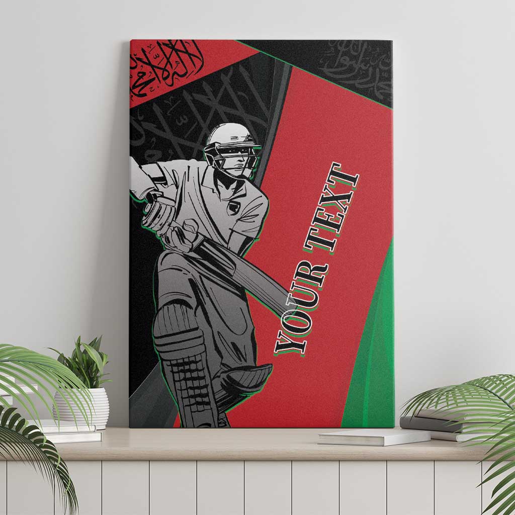 Custom Afghanistan Cricket Canvas Wall Art Sporty Version LT9 - Wonder Print Shop