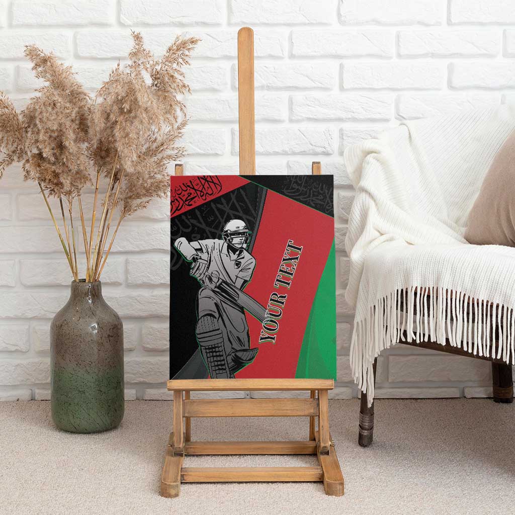 Custom Afghanistan Cricket Canvas Wall Art Sporty Version LT9 - Wonder Print Shop
