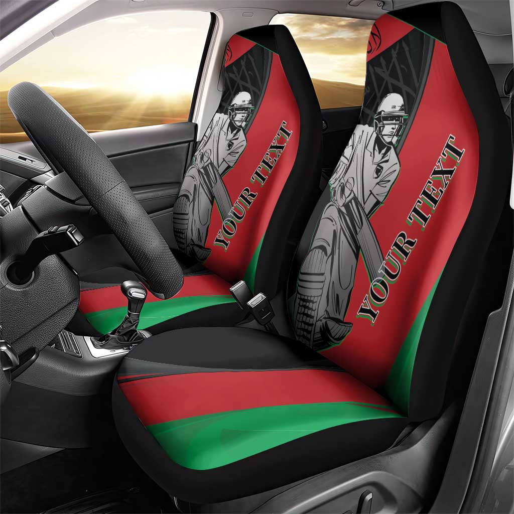 Custom Afghanistan Cricket Car Seat Cover Sporty Version LT9 - Wonder Print Shop