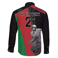 Custom Afghanistan Cricket Family Matching Puletasi and Hawaiian Shirt Sporty Version - Wonder Print Shop
