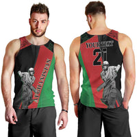 Custom Afghanistan Cricket Men Tank Top Sporty Version - Wonder Print Shop