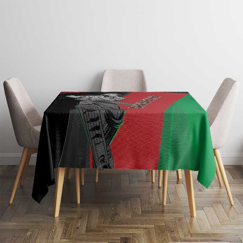 Custom Afghanistan Cricket Tablecloth Sporty Version - Wonder Print Shop