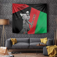 Custom Afghanistan Cricket Tapestry Sporty Version - Wonder Print Shop
