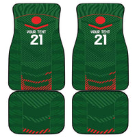 Custom Bangladesh Cricket Car Mats Go Tigers Sporty Version LT9 - Wonder Print Shop