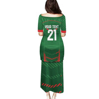 Custom Bangladesh Cricket Family Matching Puletasi and Hawaiian Shirt Go Tigers Sporty Version - Wonder Print Shop