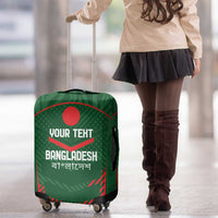 Custom Bangladesh Cricket Luggage Cover Go Tigers Sporty Version - Wonder Print Shop