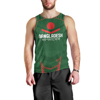 Custom Bangladesh Cricket Men Tank Top Go Tigers Sporty Version - Wonder Print Shop