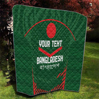 Custom Bangladesh Cricket Quilt Go Tigers Sporty Version - Wonder Print Shop