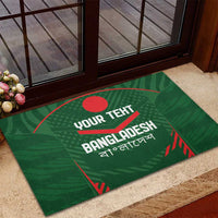 Custom Bangladesh Cricket Rubber Doormat Go Tigers Sporty Version - Wonder Print Shop