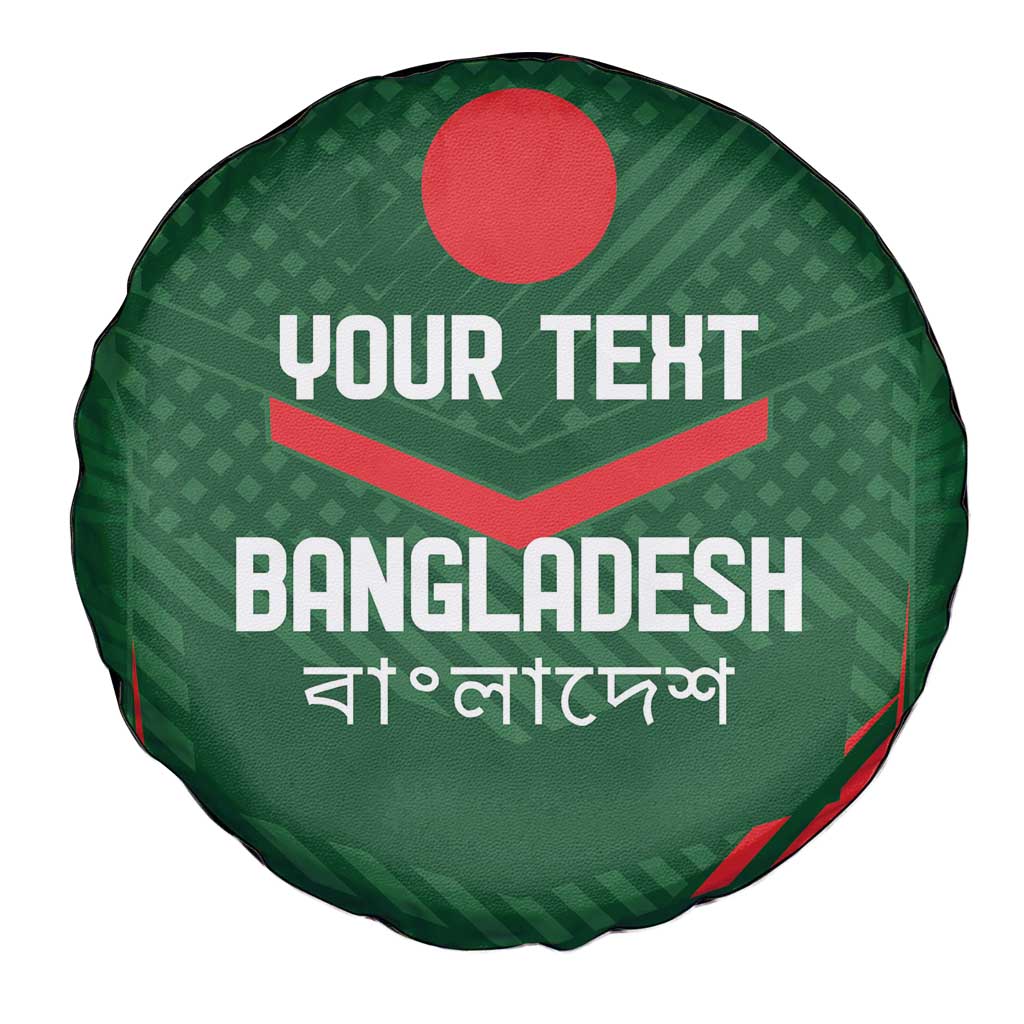Custom Bangladesh Cricket Spare Tire Cover Go Tigers Sporty Version - Wonder Print Shop