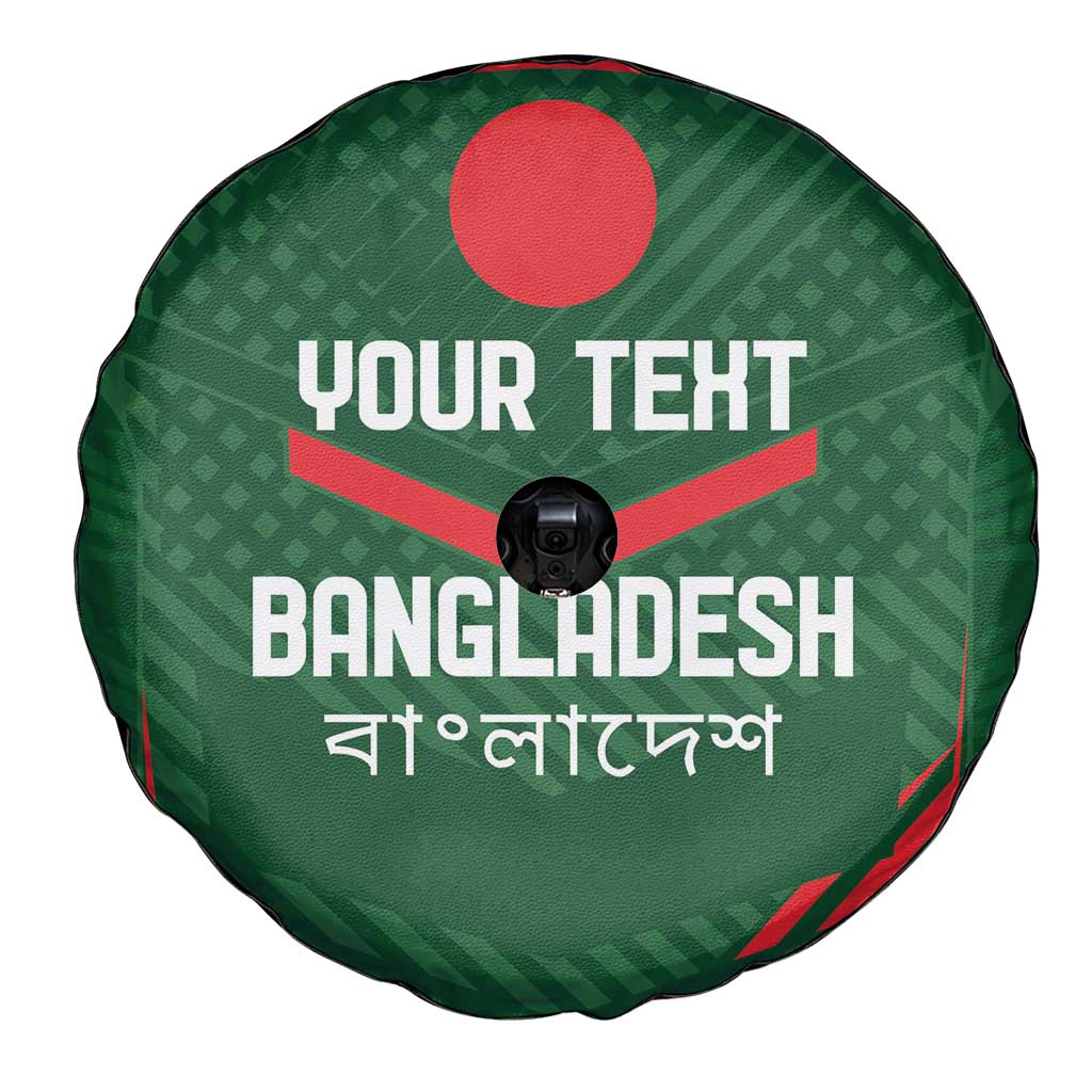 Custom Bangladesh Cricket Spare Tire Cover Go Tigers Sporty Version - Wonder Print Shop