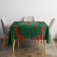 Custom Bangladesh Cricket Tablecloth Go Tigers Sporty Version - Wonder Print Shop