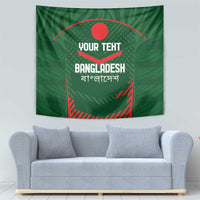Custom Bangladesh Cricket Tapestry Go Tigers Sporty Version - Wonder Print Shop