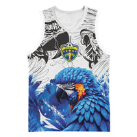 Custom Brasil Concept Guacamayo 2026 Floral Basketball Jersey Blue Edition
