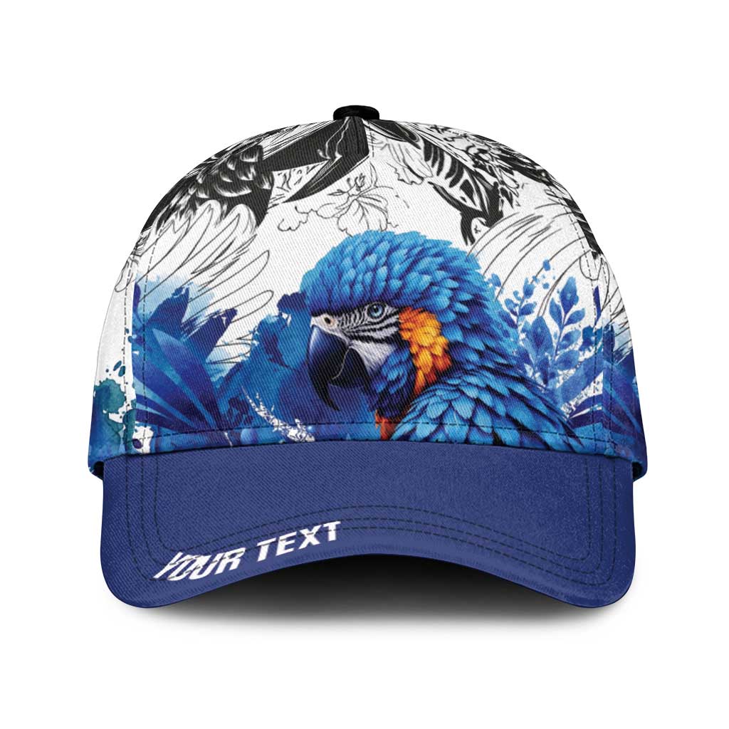 Personalized Brasil Concept Guacamayo 2026 Floral Classic Cap Blue Edition