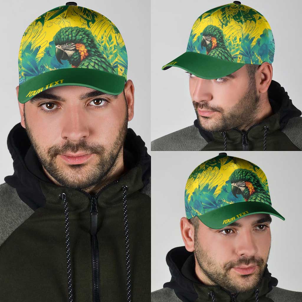 Personalized Brasil Concept Guacamayo 2026 Floral Classic Cap Green Edition