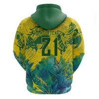 Custom Brasil Concept Guacamayo 2026 Floral Hoodie Green Edition