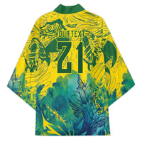 Custom Brasil Concept Guacamayo 2026 Floral Kimono Green Edition