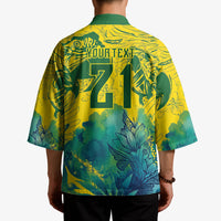 Custom Brasil Concept Guacamayo 2026 Floral Kimono Green Edition