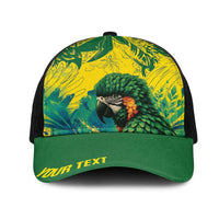 Personalized Brasil Concept Guacamayo 2026 Floral Mesh Trucker Cap Green Edition
