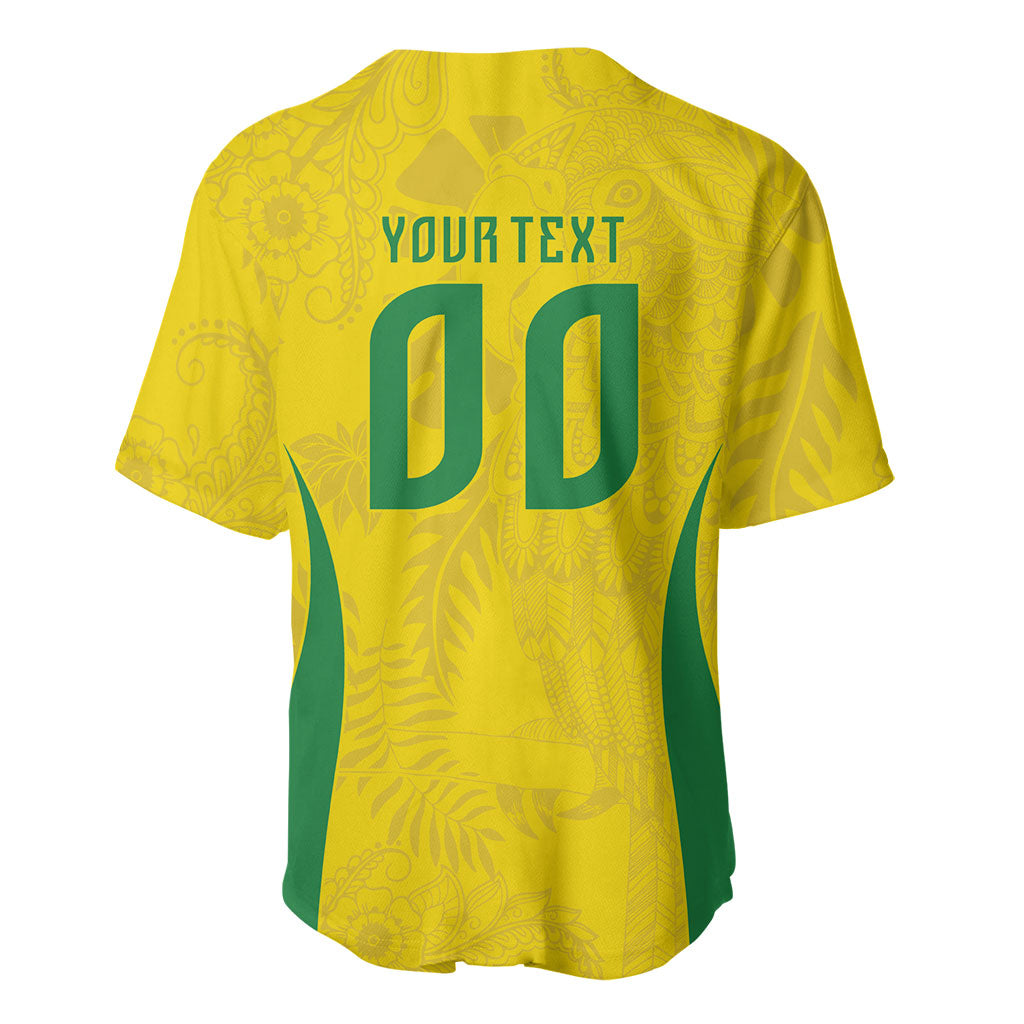 Custom Brasil Concept Parrot Football Baseball Jersey Macaw Bird Floral Tribal Edition 2026