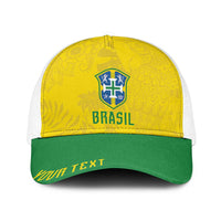 Personalized Brasil Concept Parrot Football Baseball Net Cap Macaw Bird Floral Tribal Edition 2026