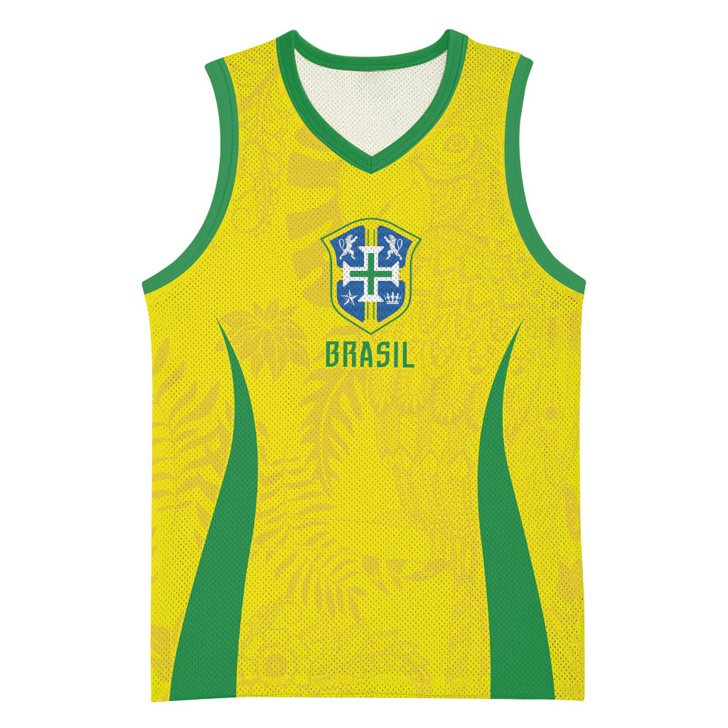 Custom Brasil Concept Parrot Football Basketball Jersey Macaw Bird Floral Tribal Edition 2026