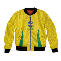 Custom Brasil Concept Parrot Football Bomber Jacket Macaw Bird Floral Tribal Edition 2026