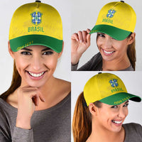 Personalized Brasil Concept Parrot Football Classic Cap Macaw Bird Floral Tribal Edition 2026
