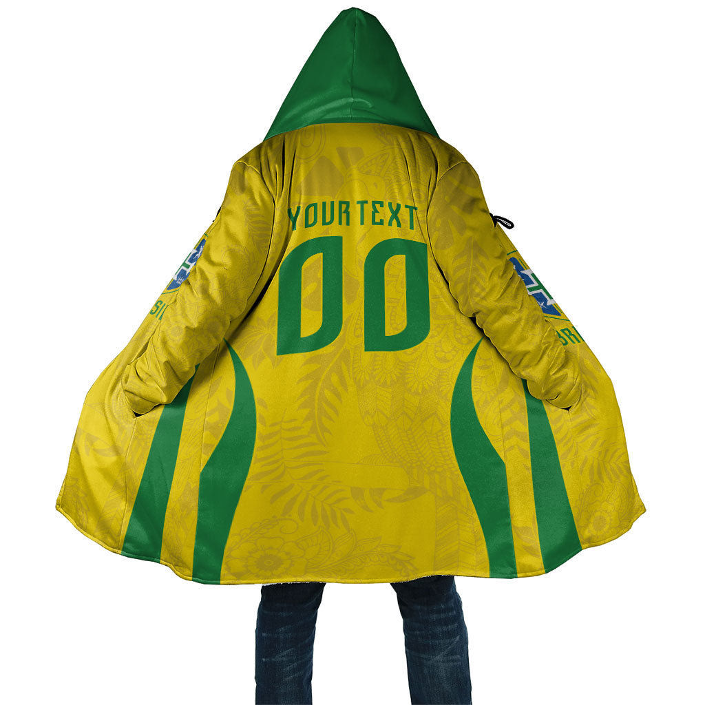 Custom Brasil Concept Parrot Football Cloak Macaw Bird Floral Tribal Edition 2026