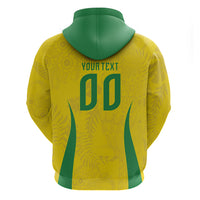 Custom Brasil Concept Parrot Football Hoodie Macaw Bird Floral Tribal Edition 2026